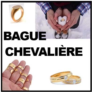 Chevalière personnalisée argentée ou dorée