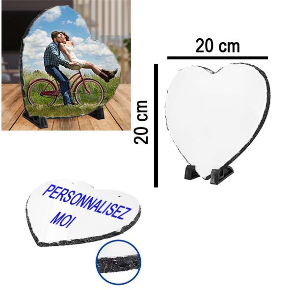 Ardoise ronde à personnaliser